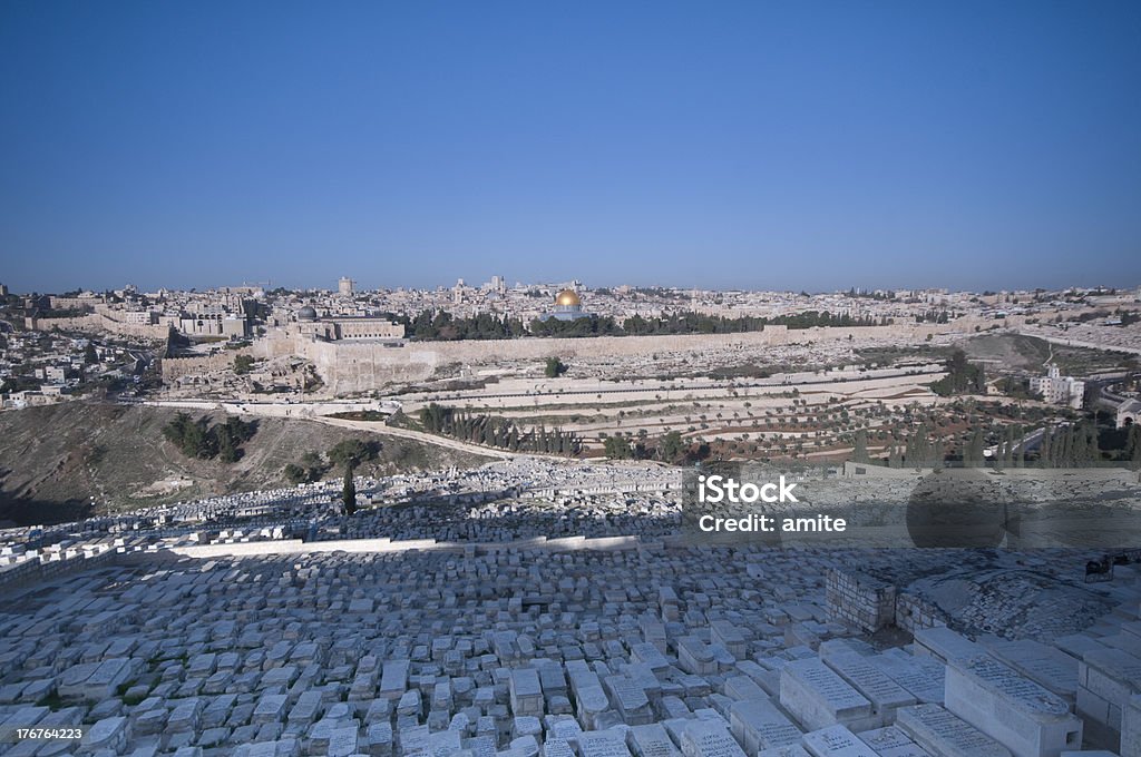 jerusalem old city scape jerusalem old city scape from mount olives using grad ND filter Ancient Stock Photo