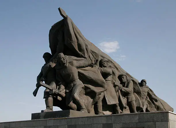 Monument (Obelisk) Eternal Glory on the square 30-years anniversary of victory of the Great Patriotic War in Ulyanovsk