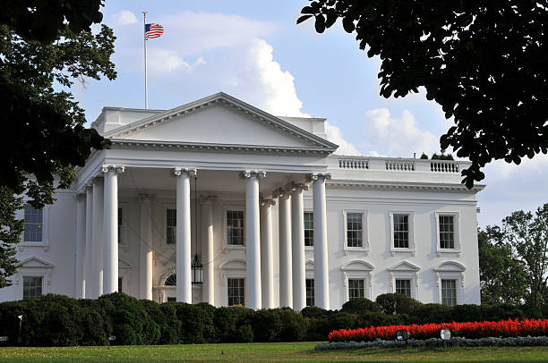 istock Summer evening at the White House 176766899