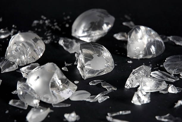 istock Cullets Of A Glas Globe Symbolize The World Breaking Apart 176767094