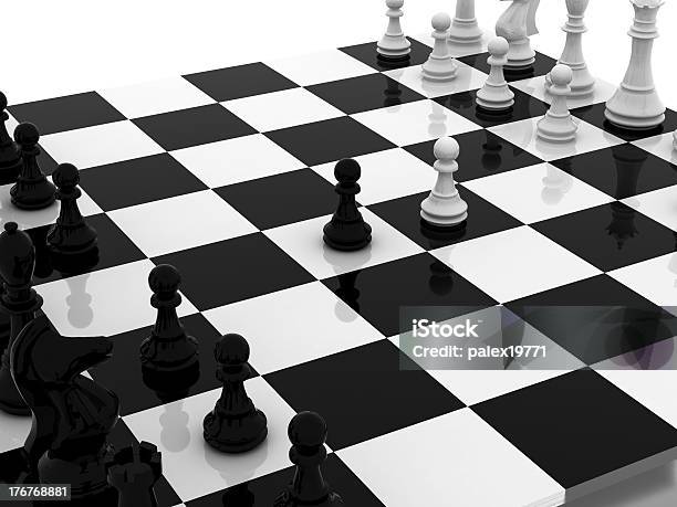 Chess Stock Photo - Download Image Now - Abstract, Aggression, Army