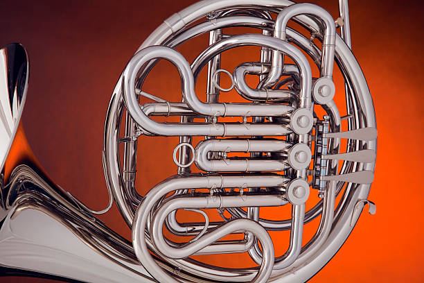 istock French Horn Silver On Gold 176769024