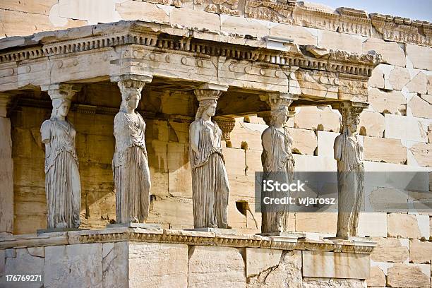 Veranda Des Maidens Stockfoto und mehr Bilder von Akropolis - Athen - Akropolis - Athen, Alt, Anthropomorph