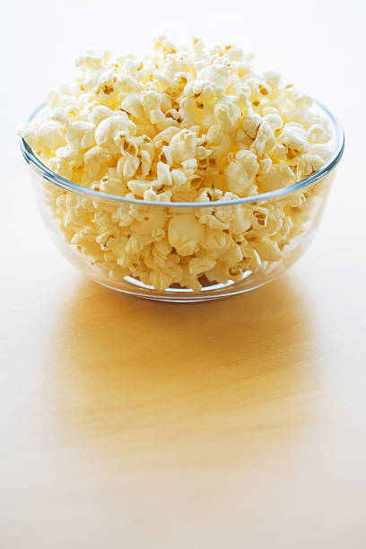 istock Glass bowl of popcorn 176769935