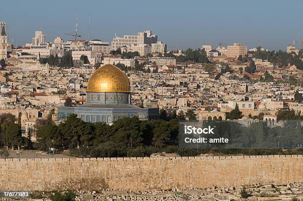 Jerusalén Antigua City Scape Foto de stock y más banco de imágenes de Acontecimientos en las noticias - Acontecimientos en las noticias, Antiguo, Arqueología