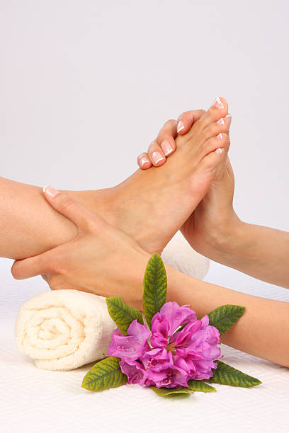 istock Body Care - Feet massage 176771511