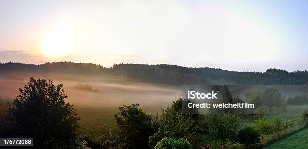 Bavarian Panorama Stock Photo - Download Image Now - Agricultural Field, Back Lit, Bavaria