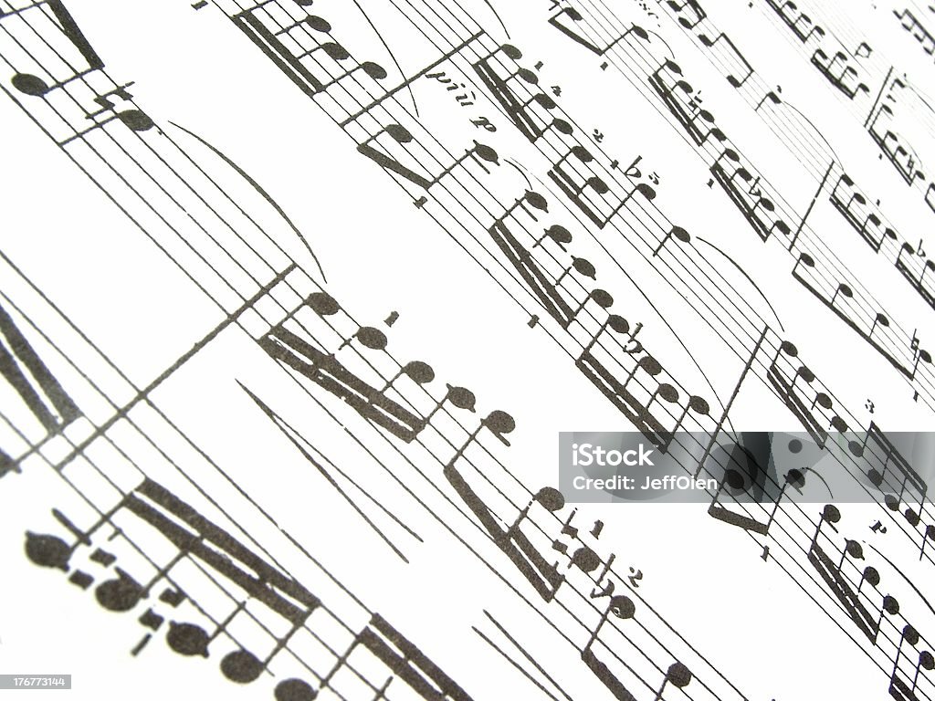 Música de la hoja - Foto de stock de Acorde libre de derechos