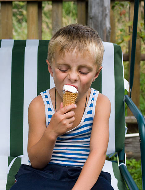 istock The child with ice-cream 176773227