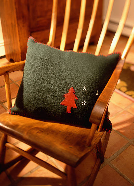 Holiday Pillow stock photo