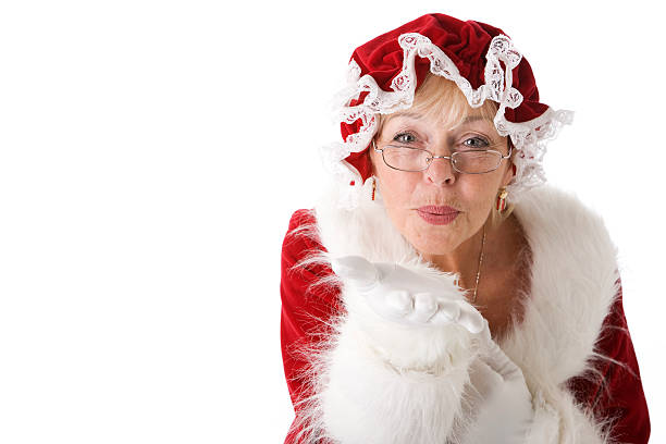istock Mrs. Claus Blows a Kiss 176774158