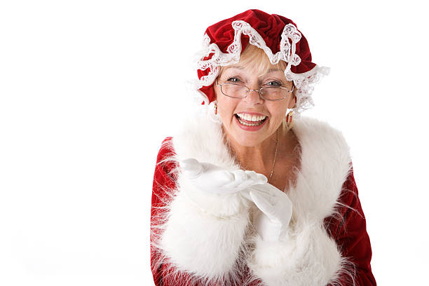 istock Mrs. Claus Holds Out Her Hand Makes an Offer 176774837