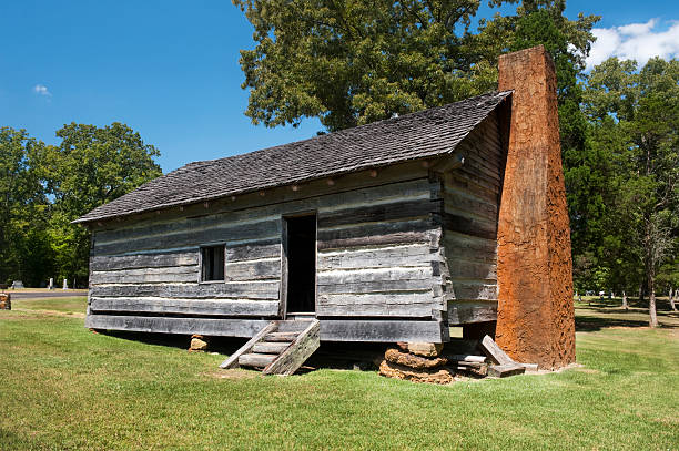 istock Exterior of Log Cabin 176775618