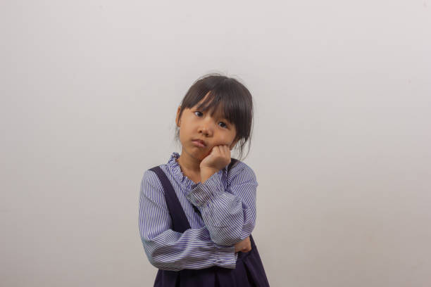 istock The girl is scratching her head 1767762869