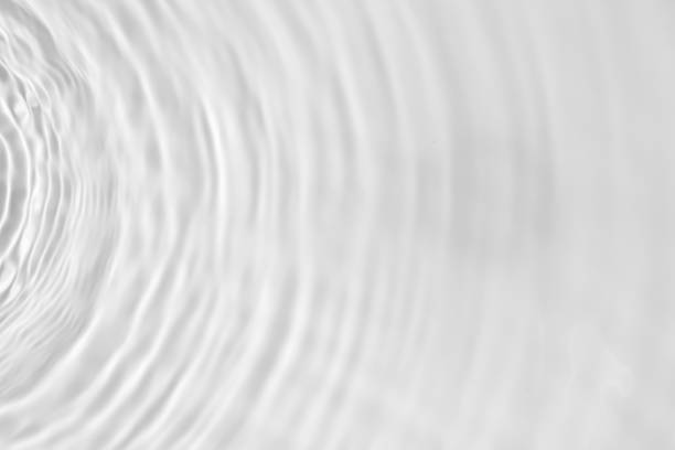 istock Abstract white transparent water shadow surface texture natural ripple background 1767770650