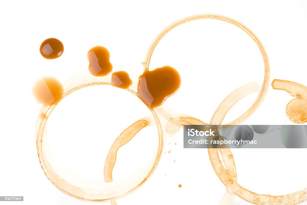 Кофе dribbled - Стоковые фото Абстрактный роялти-фри