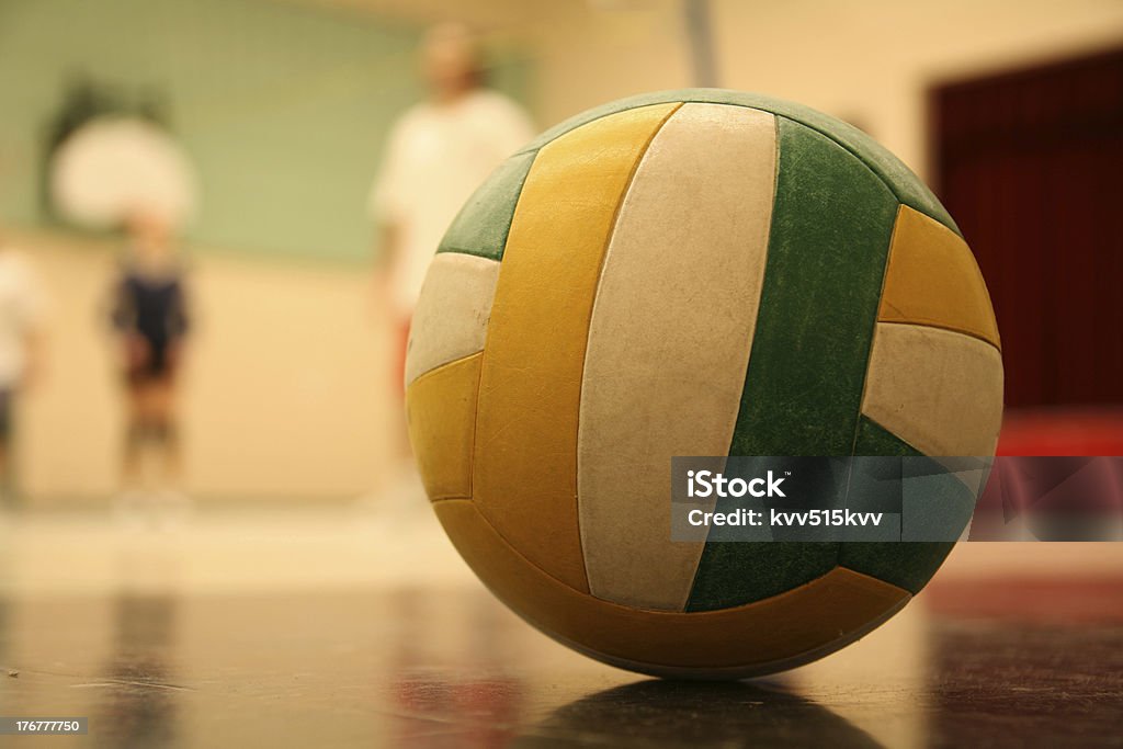 Bola de voleibol 003 - Royalty-free Antigo Foto de stock