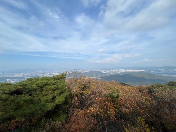 istock the sky from the top of the mountain 1767780656
