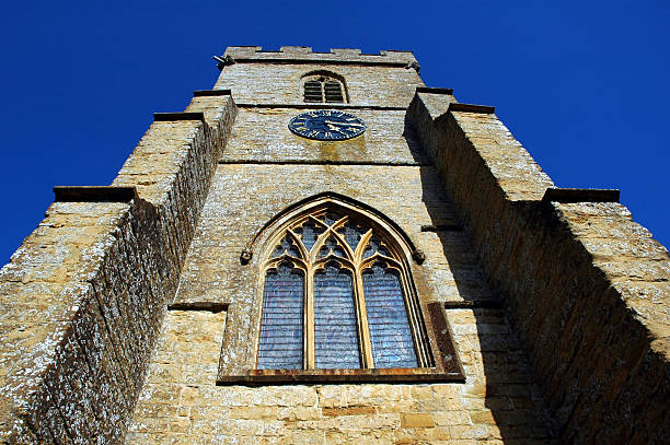 Church Tower stock photo