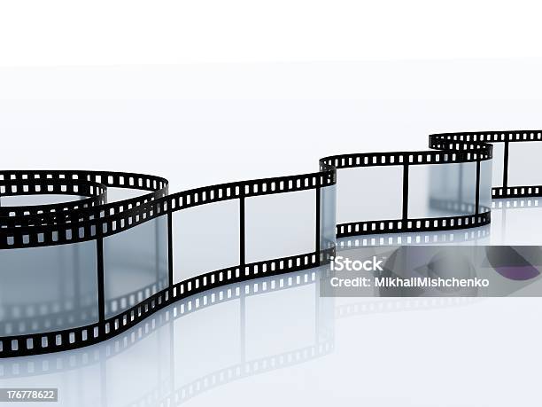 35 Milímetros Filme Vazio Srip - Fotografias de stock e mais imagens de Criação Digital - Criação Digital, Filme Fotográfico, Tridimensional