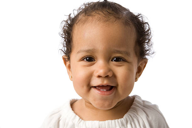 istock Cute Mixed Race Baby Laughing 176779124