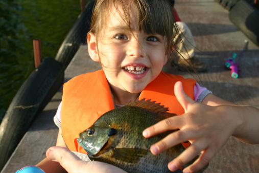 Girl with her first sunfish catchSome others you may like: