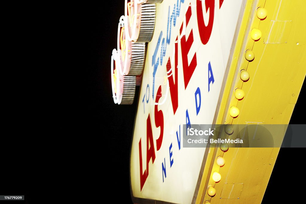 Las Vegas znak - Zbiór zdjęć royalty-free (Las Vegas)