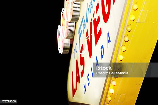 Foto de Sinal De Las Vegas e mais fotos de stock de Las Vegas - Las Vegas, Arte, Acender