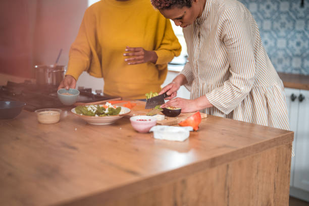 istock Two Cheerful Women Documenting a Delightful Food Vlog in the Kitchen 1767792828