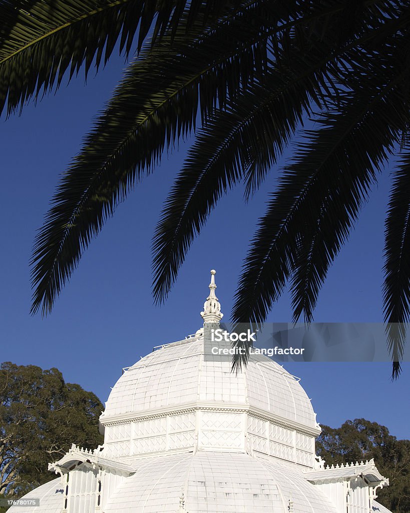 Conservatory of Flowers, Golden Gate Park, San Francisco, Kalifornia - Zbiór zdjęć royalty-free (Architektura)