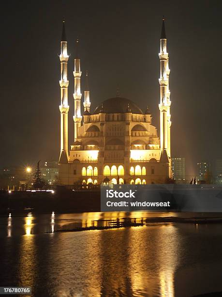 Adana Mosque At Night Stock Photo - Download Image Now - Animal Body Part, Animal Wing, Architectural Dome