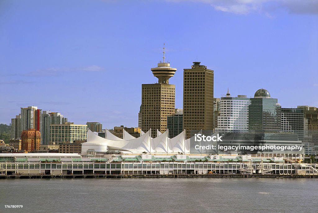 Vancouver Skyline including Canada Place from the Harbour Vancouver British Columbia from the Harbor Apartment Stock Photo