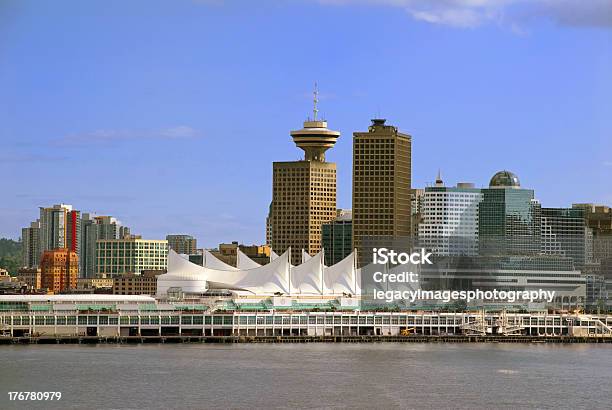 Vancouver Skyline Including Canada Place From The Harbour Stock Photo - Download Image Now