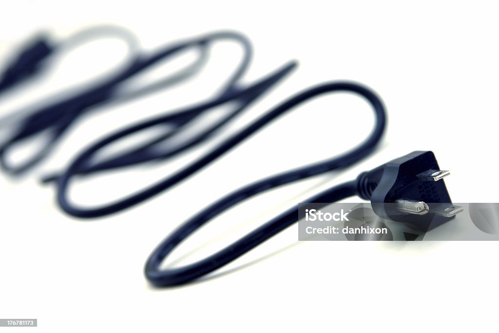 Izolowany kabel zasilania - Zbiór zdjęć royalty-free (Bezpieczeństwo)