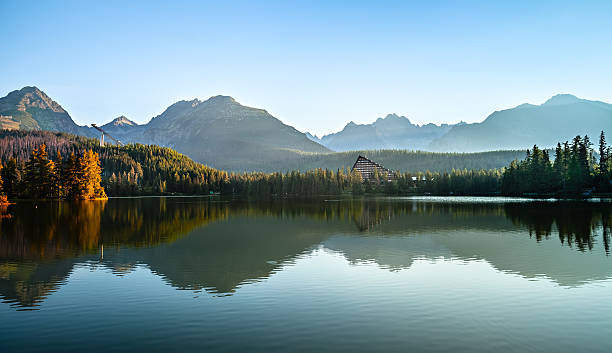 istock Mountain lake in High Tatra 176782251