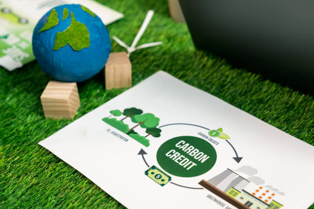 istock Business plan and research paper on reducing CO2 emission. Quaint 1767844471