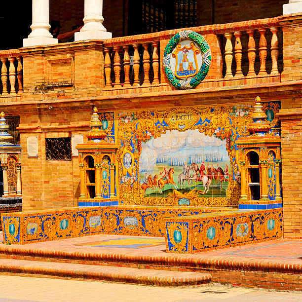 istock Plaza de Espana in Seville, Spain 176785345