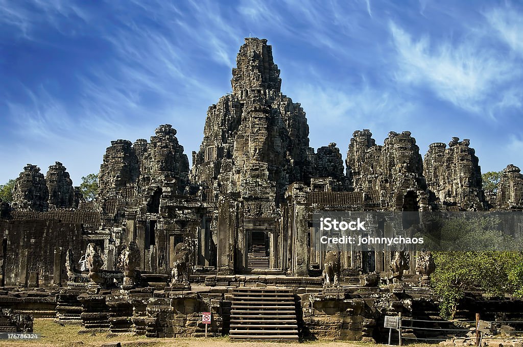 앤시언트 황후상, 캄보디아 (앙코르 와트를 방문하기 - 로열티 프리 0명 �스톡 사진