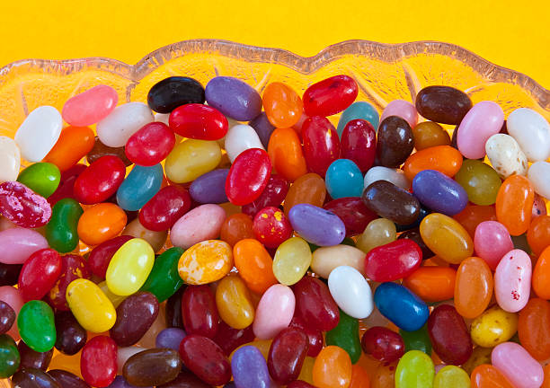 istock Jelly Beans in Glass Dish 176786626