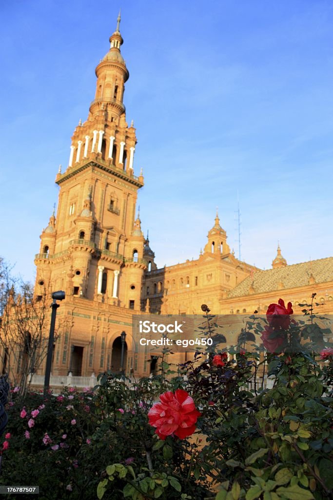 Plaza de Espana - Zbiór zdjęć royalty-free (Andaluzja)