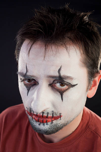 istock Portrait of a mime 176788555