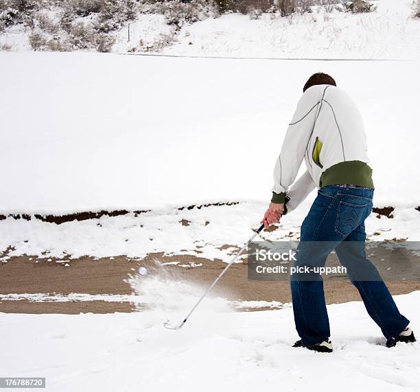 Zima Golf - zdjęcia stockowe i więcej obrazów Golf - Sport - Golf - Sport, Zima, Granie