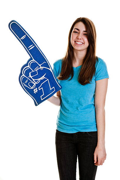 istock Teenage girl on white 176789337