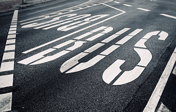 istock City bulevard with traffic designation 176789508