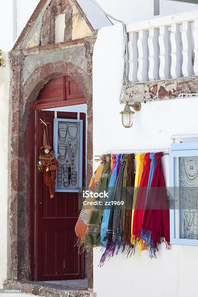 Santorin rues - Photo de Antiquités libre de droits