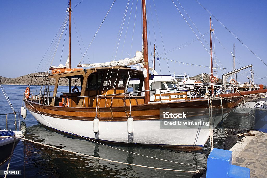 Gehen Yacht - Lizenzfrei Anker Stock-Foto