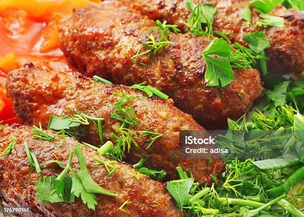 Kebab Stockfoto und mehr Bilder von Dill - Dill, Erfrischung, Essbare Verzierung