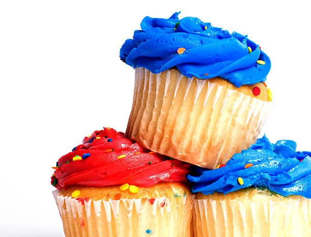 istock Stacks of Gourmet Cupcakes 176790270