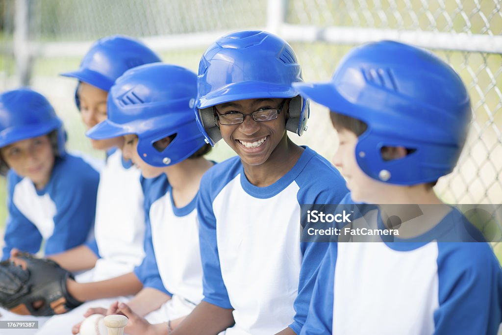 Liga Juvenil - Foto de stock de Banco - Assento royalty-free