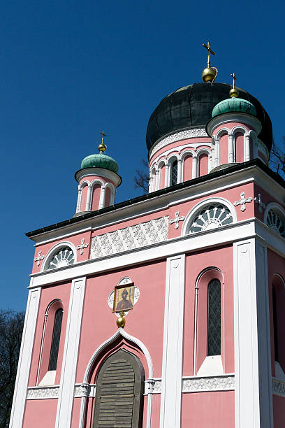 Russisch-Orthodoxe Kirche - foto stock